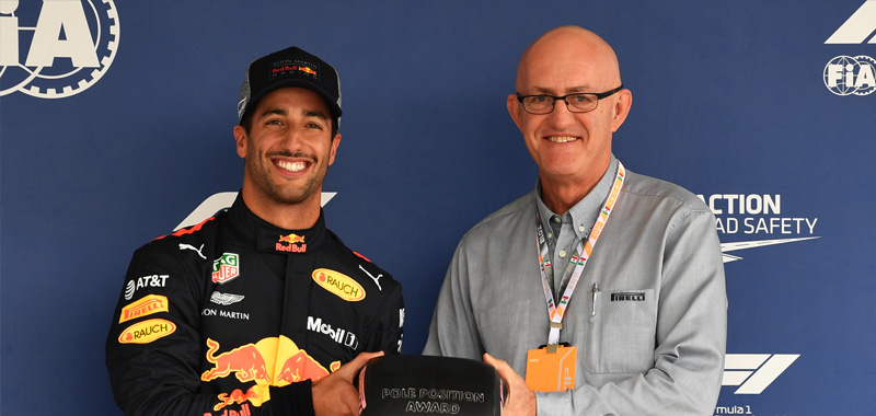 SORPRESA GRANDE: RICCIARDO CON LA POLE