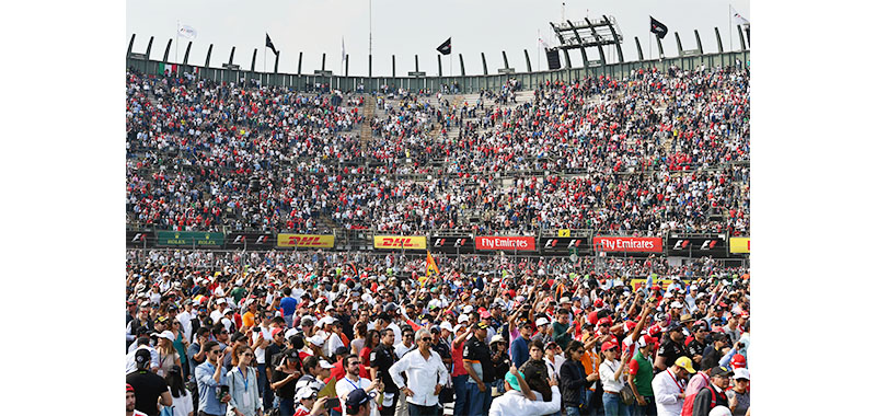 Por cuarto año consecutivo el FORMULA 1 GRAN PREMIO DE MÉXICO 2018, tendrá casa llena