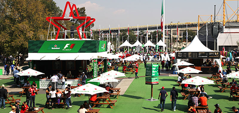 Oferta gastronómica para todos los paladares durante el FORMULA 1 GRAN PREMIO DE MÉXICO 2018