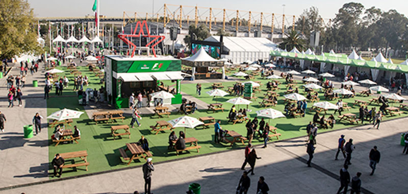 Oferta gastronómica para todos los paladares durante el FORMULA 1 GRAN PREMIO DE MÉXICO 2018
