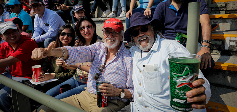 84,976 personas fueron testigos del primer día de actividades del FORMULA 1 GRAN PREMIO DE MÉXICO 2018™