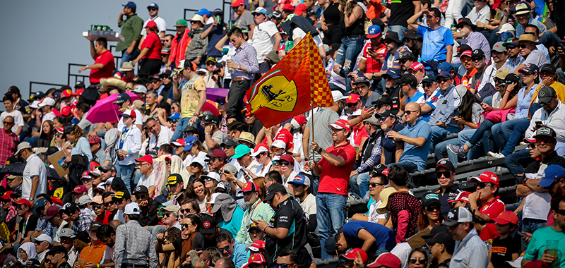 84,976 personas fueron testigos del primer día de actividades del FORMULA 1 GRAN PREMIO DE MÉXICO 2018™