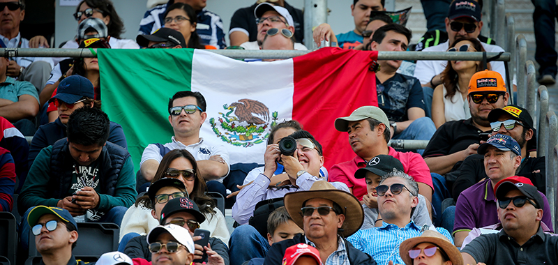 84,976 personas fueron testigos del primer día de actividades del FORMULA 1 GRAN PREMIO DE MÉXICO 2018™