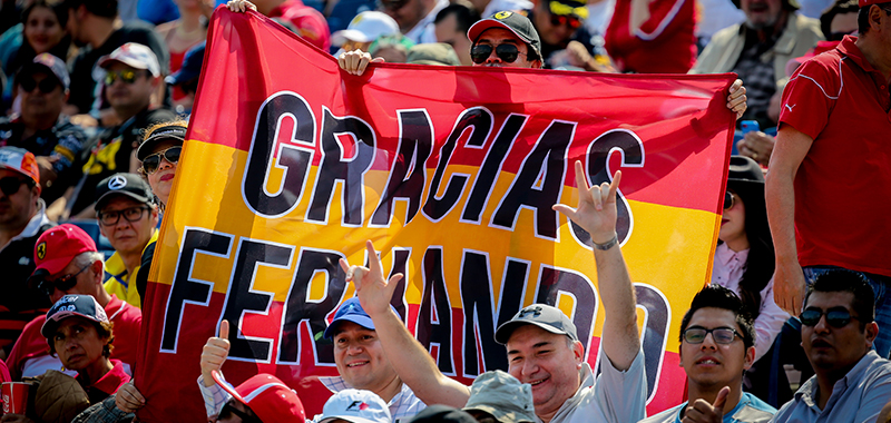 84,976 personas fueron testigos del primer día de actividades del FORMULA 1 GRAN PREMIO DE MÉXICO 2018™