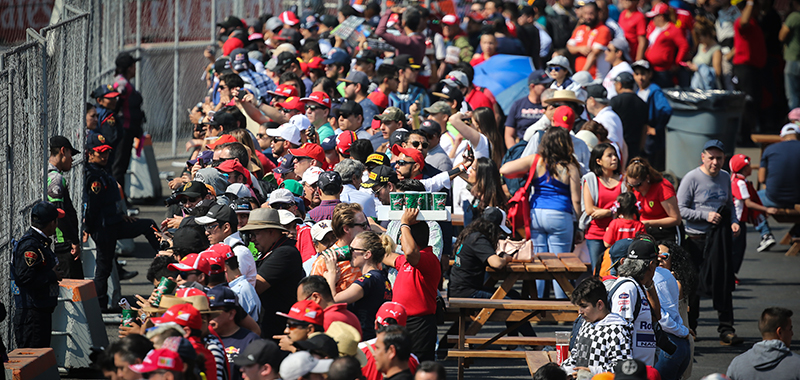 84,976 personas fueron testigos del primer día de actividades del FORMULA 1 GRAN PREMIO DE MÉXICO 2018™