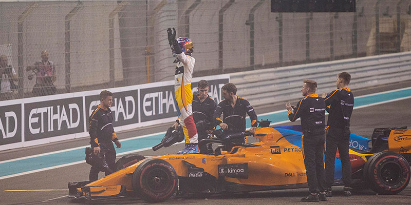 Lewis Hamilton gana en Abu Dhabi. Todos ganan