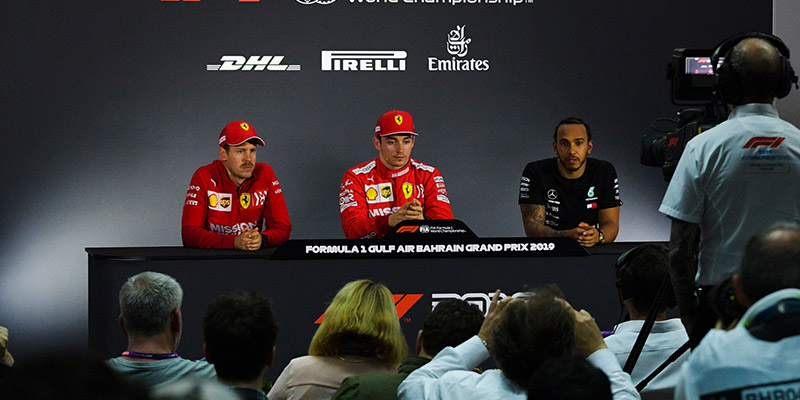 Charles Leclerc se estrenó con su primera pole position en la Formula 1