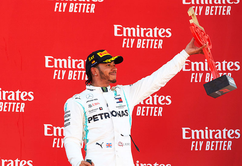 Hamilton recupera el liderato de la Formula 1 en el GP de España