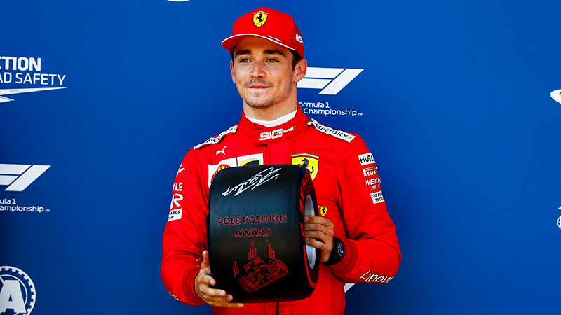 Leclerc vence a Hamilton y se queda la pole en Austria