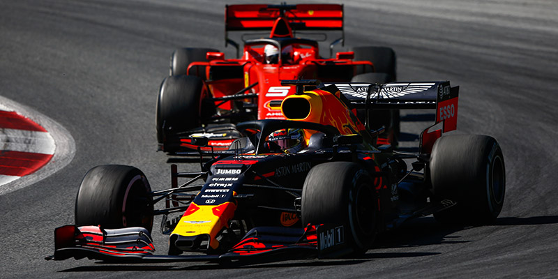 Max Verstappen se impuso en el GP de Austria.