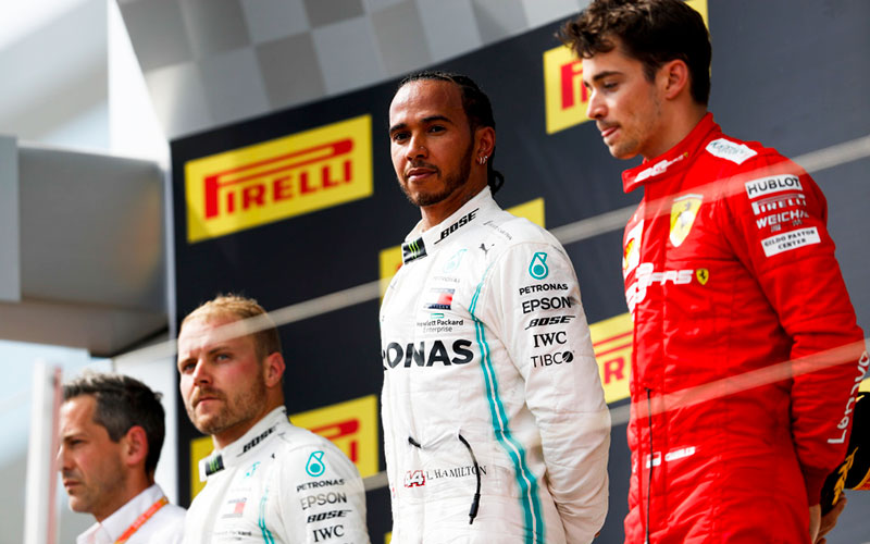 Lewis Hamilton suma su 6ª victoria en ocho carreras en 2019