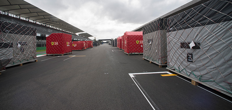 ¡Qué comience la F1®ESTA! Aterrizan los aviones para el FORMULA 1 GRAN PREMIO DE MÉXICO™