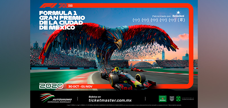 ¡Bienvenido FORMULA 1 GRAN PREMIO DE LA CIUDAD DE MÉXICO!