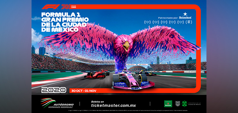 ¡Bienvenido FORMULA 1 GRAN PREMIO DE LA CIUDAD DE MÉXICO!