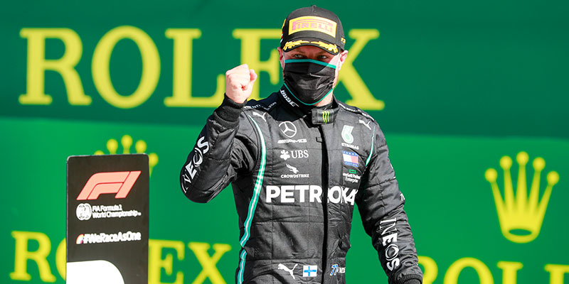 Bottas gana el dramático Austria GP 2020