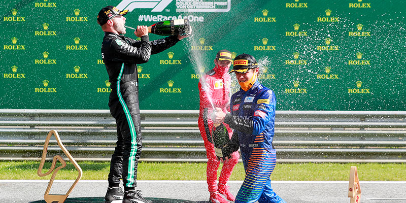 Bottas gana el dramático Austria GP 2020