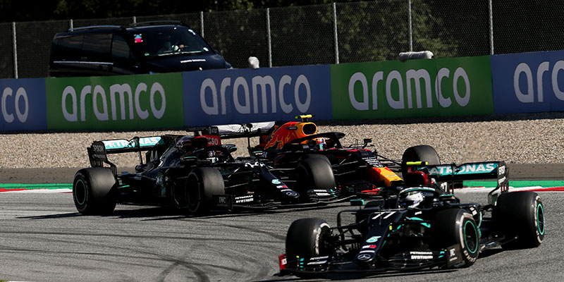 Bottas gana el dramático Austria GP 2020