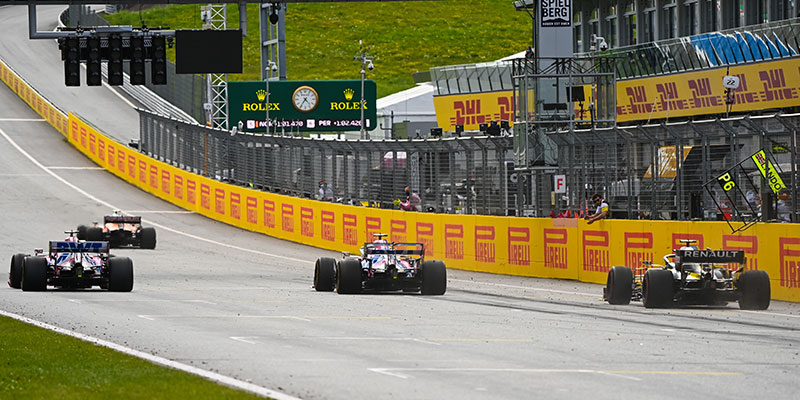 Hamilton ganó el GP de Estiria de forma dominante.