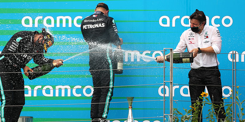 Hamilton gana por 8ª vez el GP de Hungría