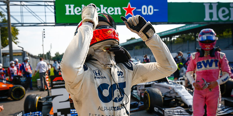 Gasly gana su 1ª carrera de Formula 1