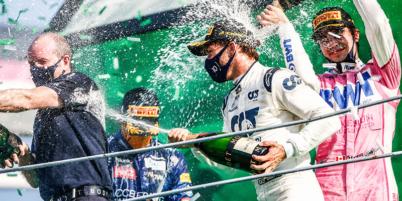 Gasly gana su 1ª carrera de Formula 1
