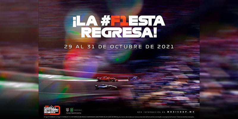 La F1ESTA 2021 ya tiene fecha: ¡se volverá a celebrar durante el fin de semana de Día de Muertos!