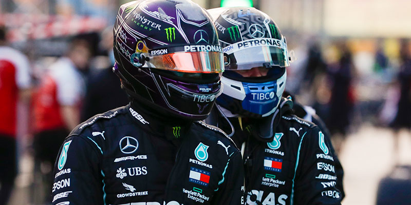 Lance Stroll logra su primera pole position en F1, ‘Checo’ saldrá tercero.