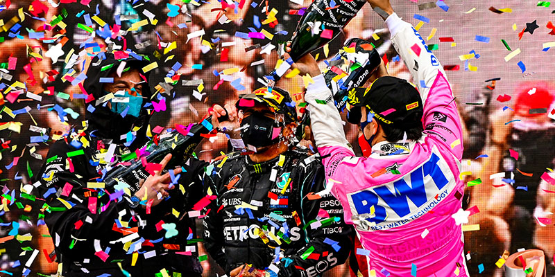 Hamilton gana en Turquía y logra su 7° campeonato en F1