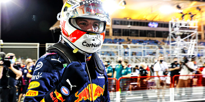 Verstappen logró la pole en Baréin en el arranque de la temporada 2021 de la Formula 1