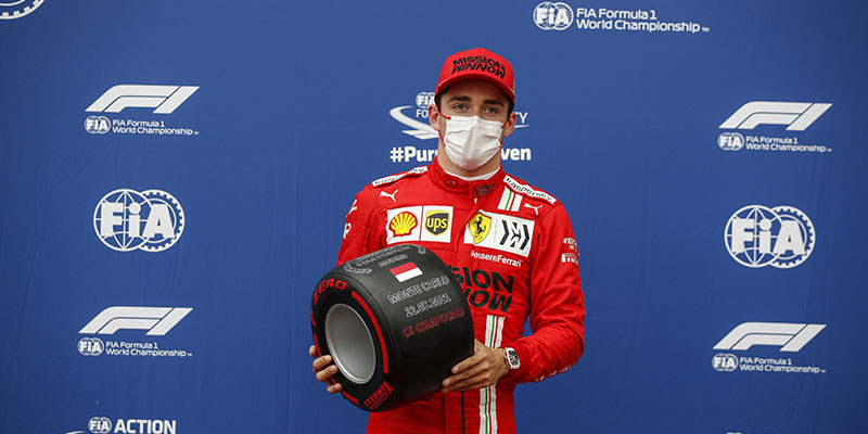 Leclerc logra su octava pole position en Formula 1