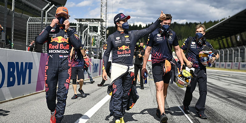 Verstappen se lleva nuevamente la pole en Austria, Norris segundo