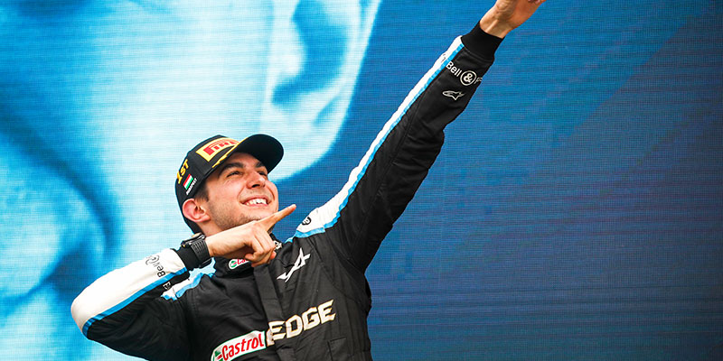 Ocon, el gran ganador del GP de Hungría
