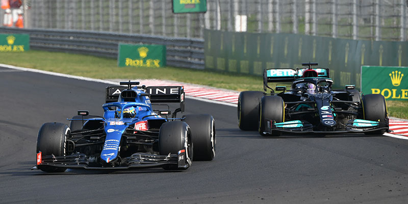 Ocon, el gran ganador del GP de Hungría