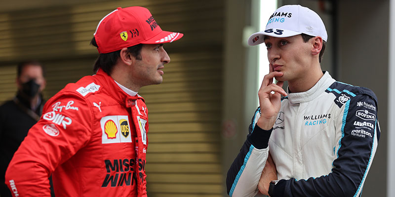 Norris se lleva su primera pole en F1; Sainz y Russell detrás de él en Rusia