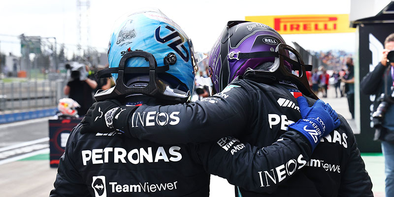 Hamilton marca el mejor tiempo en Turquía pero arrancará desde la posición 11; Bottas y Verstappen en primera fila