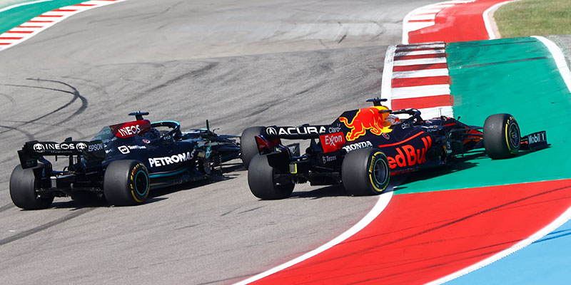 Verstappen el gran ganador de Austin tras una batalla cerrada con Hamilton