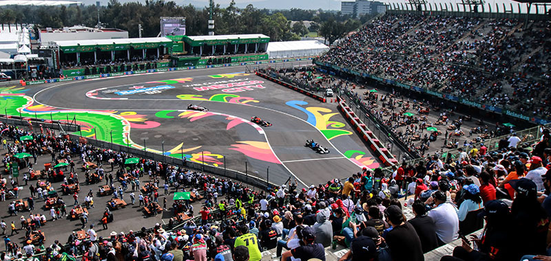 Más de 97,000 personas asisten al  primer día de actividades del México GP