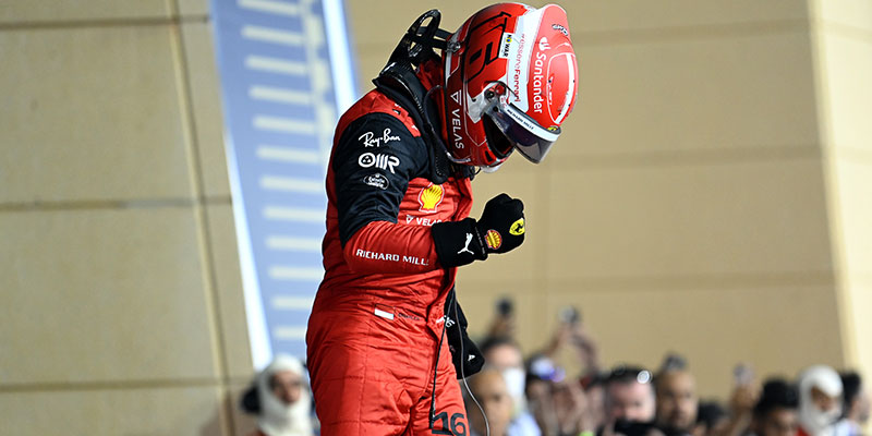 Gran victoria de Leclerc en Bahrain; Sainz segundo