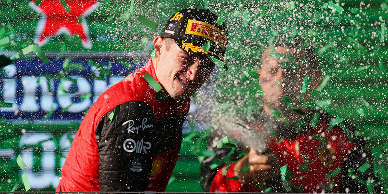 Leclerc domina y gana el GP de Australia 2022; ‘Checo’ segundo