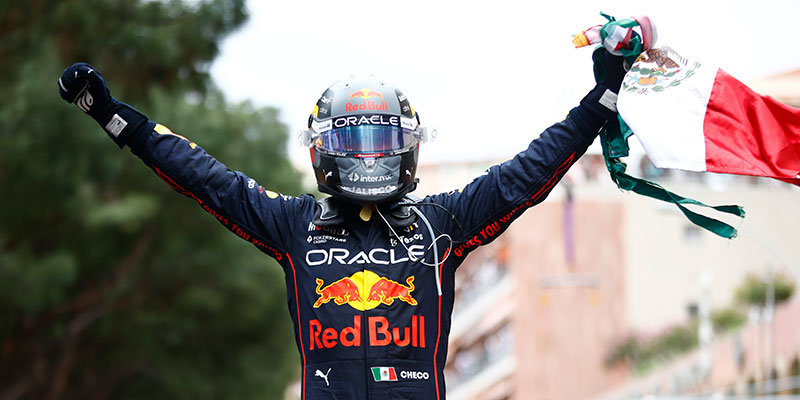 Gran victoria de ‘Checo’ Pérez en el GP de Mónaco