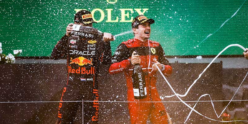 Leclerc gana en Austria con problemas en el acelerador