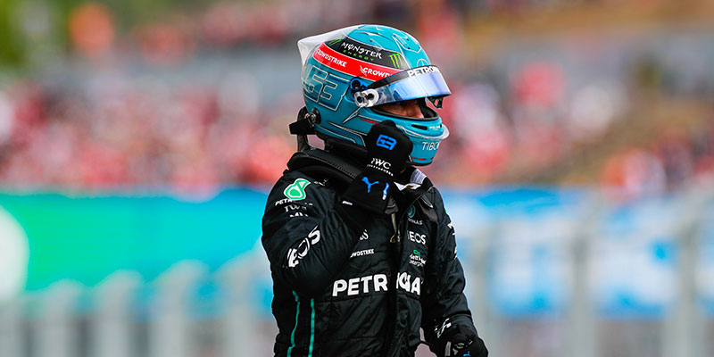 Russell sorprende y consigue su primera pole en F1 en Hungría
