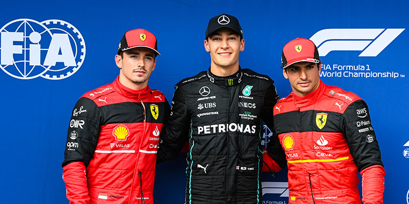 Russell sorprende y consigue su primera pole en F1 en Hungría