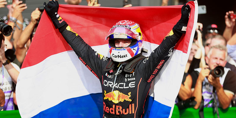 Verstappen gana en casa y se aleja 109 puntos en el campeonato