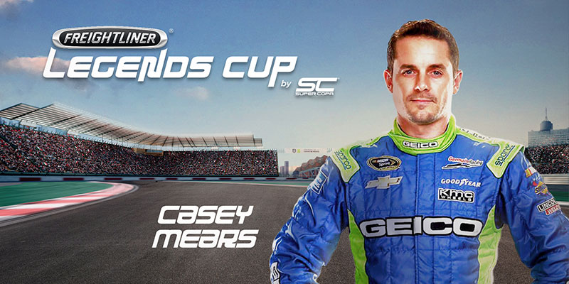 Casey Mears, otra estrella que se suma a la Freightliner Legends Cup en el México GP