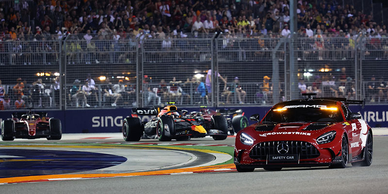 “Checo” Pérez gana el GP de Singapur