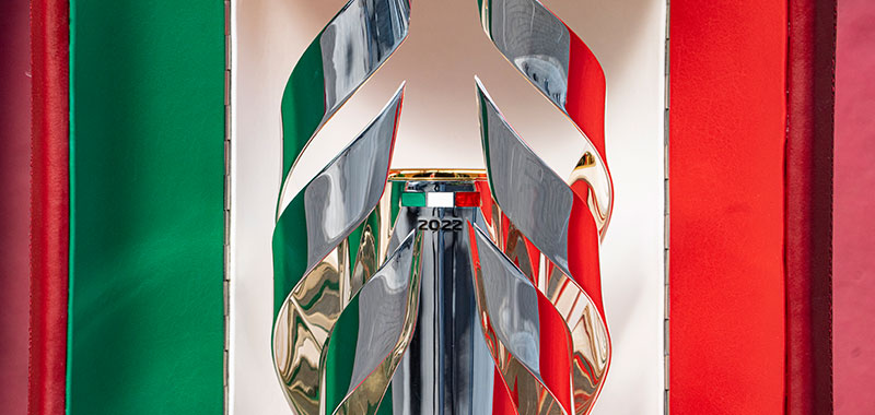 El trofeo del México GP, obra de TANE México 1942
