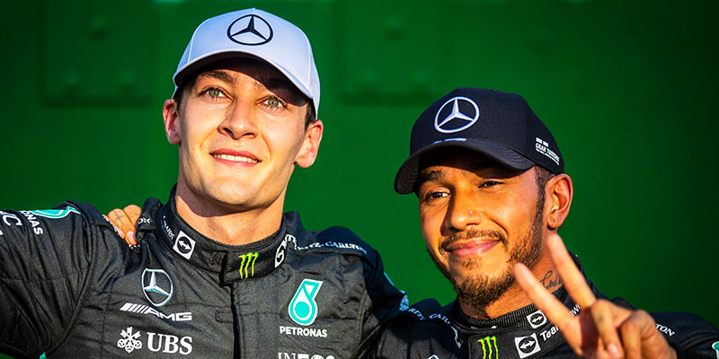 Russell gana la sprint de Brasil; Hamilton tercero