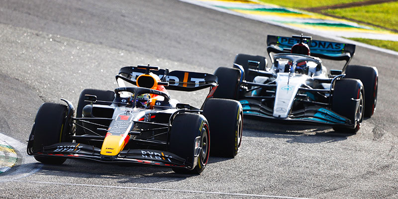 Russell gana la sprint de Brasil; Hamilton tercero