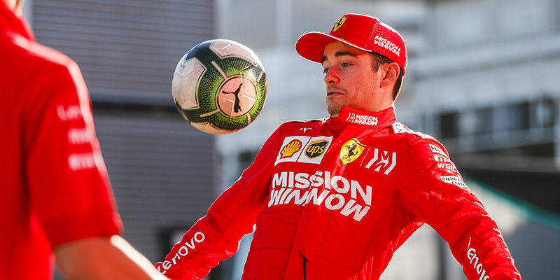 La pasión del futbol, presente en los pilotos de Formula 1 